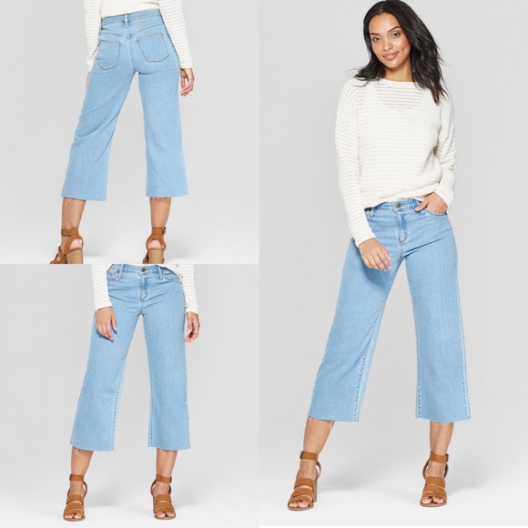 Universal Thread High Rise Wide Leg Crop 24/00 - Picture 8 of 8